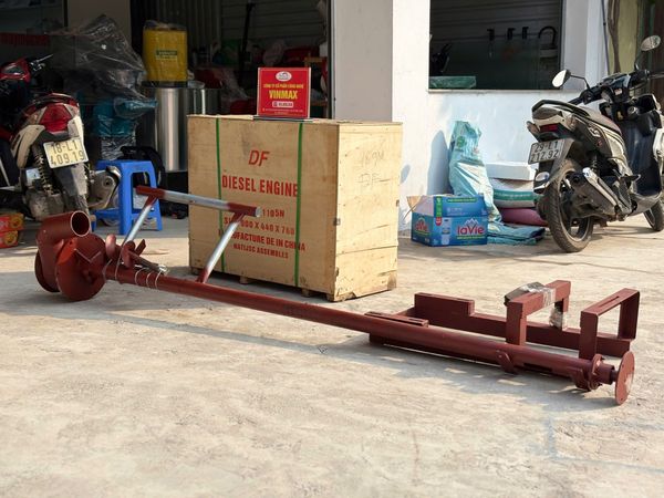 Bộ Hút Bùn, Cát Sử Dụng Đầu Nổ D18 Mát Gió Phi 100mm