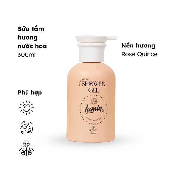  Sữa tắm BST Lumin - Rose Quince 300ml 