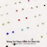  Bông Tai Nhựa Màu Sắc 
