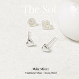  Bông Tai Nhựa 7K - BTN001 / BTN002 / BTN003 / BTN004 