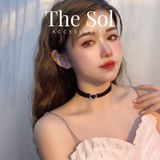  Choker Hàn Quốc Bling Heart 