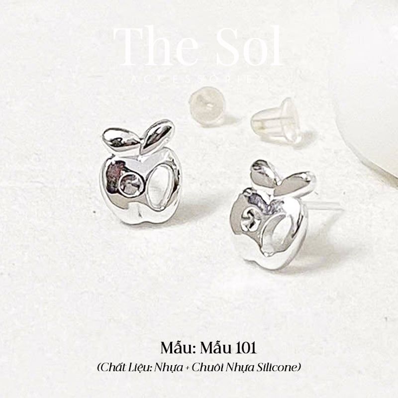  Bông Tai Nhựa 7K - BTN001 / BTN002 / BTN003 / BTN004 