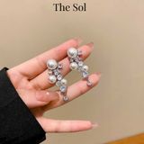  Bông Tai Hàn Quốc Luxury Diamonds 