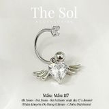  Khuyên Tai Thép Xi Mạ Dia Septum - Mẫu 117 