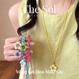  Vòng Cổ Bông Hoa Màu Sắc Mùa Hè 