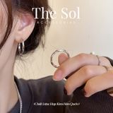  Bông Tai Hàn Quốc Ulzzang Hoops 