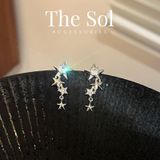  Bông Tai Hàn Quốc Star On Star 