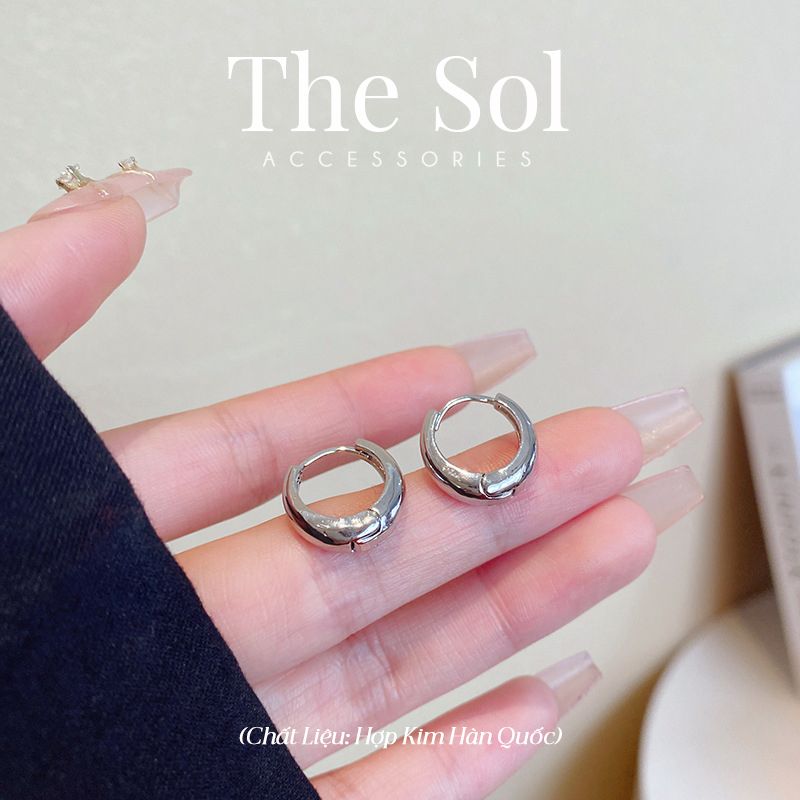  Bông Tai Hàn Quốc Trendy Hoops 
