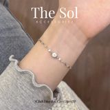  Lắc Tay Bạc Mini Diamond 