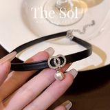  Choker Hàn Quốc Double Circles 