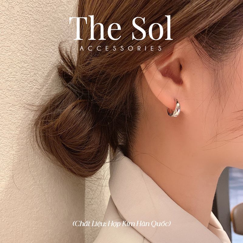  Bông Tai Hàn Quốc Trendy Hoops 