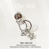  Khuyên Tai Thép Xi Mạ Mini Sky - Mẫu 120 