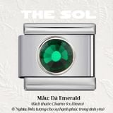  Charm Titan Italian Bracelet - Gems Charm 