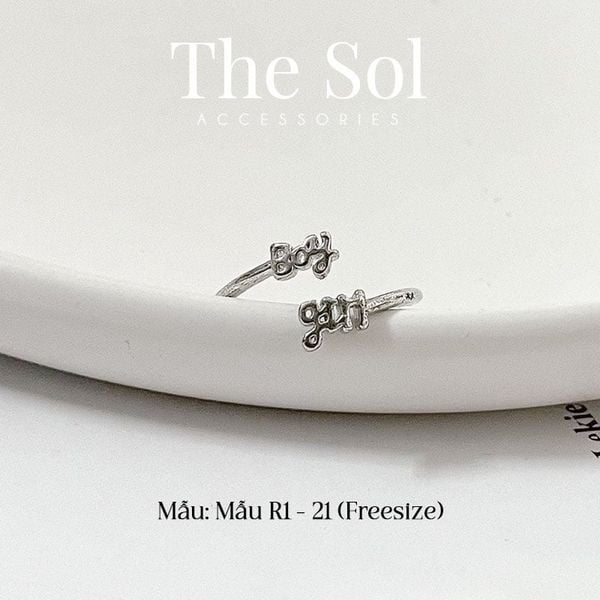  Nhẫn Hàn Quốc 25K - Mẫu 21 