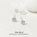  Bông Tai Nhựa 7K - BTN001 / BTN002 / BTN003 / BTN004 