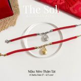  Lắc Tay Titan Lucky Cat In Red Rope - Mẫu 69 