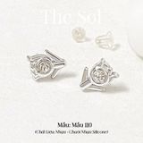  Bông Tai Nhựa 7K - BTN001 / BTN002 / BTN003 / BTN004 