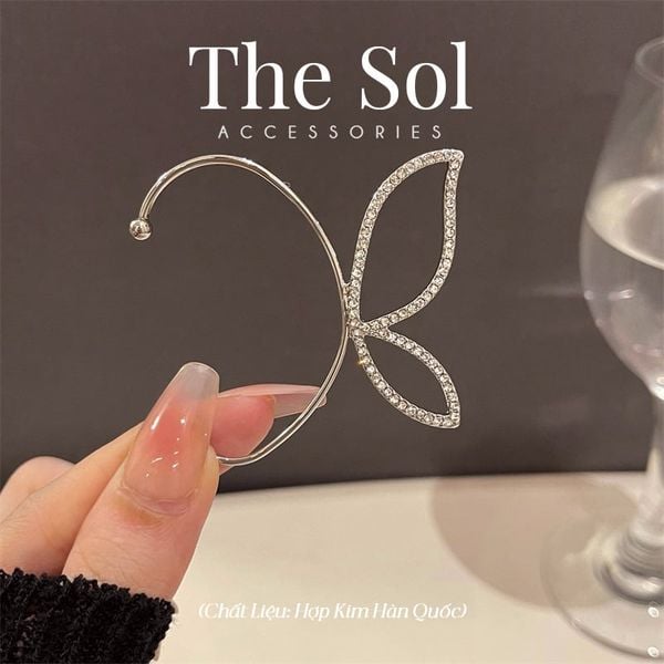  Kẹp Vành Hàn Quốc Dia Butterfly 
