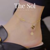  Lắc Chân Titan Charm H 