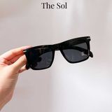  Kính Mát Gọng Nhựa Unisex Silver Scar 