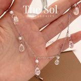  Dây Chuyền Hàn Quốc Crystal Drop 