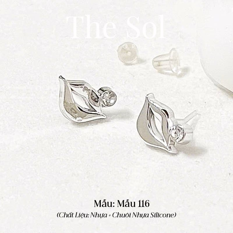  Bông Tai Nhựa 7K - BTN001 / BTN002 / BTN003 / BTN004 