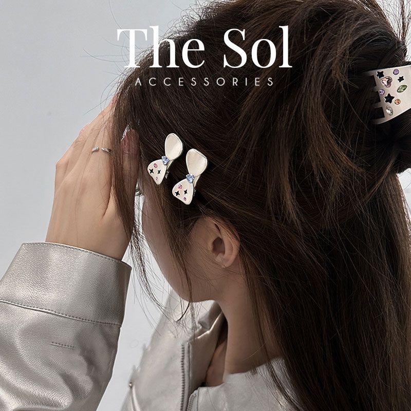  Kẹp Tóc Hàn Quốc Metal Y2K 