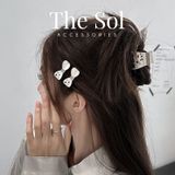  Kẹp Tóc Hàn Quốc Metal Y2K 