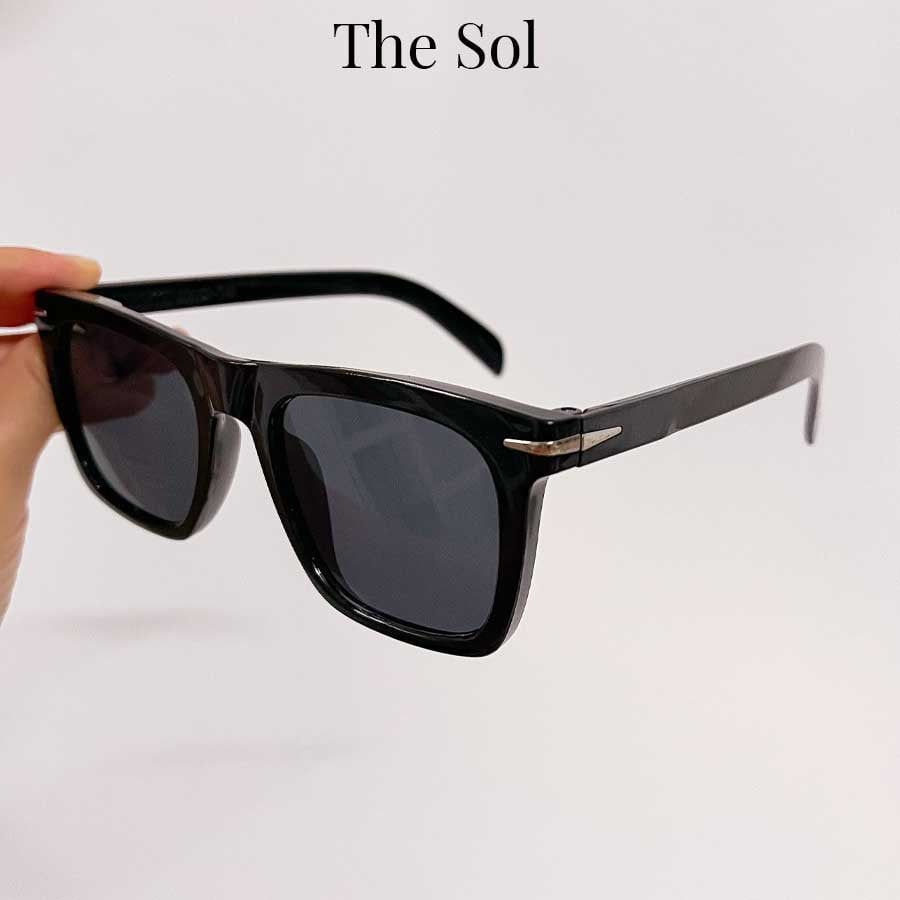  Kính Mát Gọng Nhựa Unisex Silver Scar 