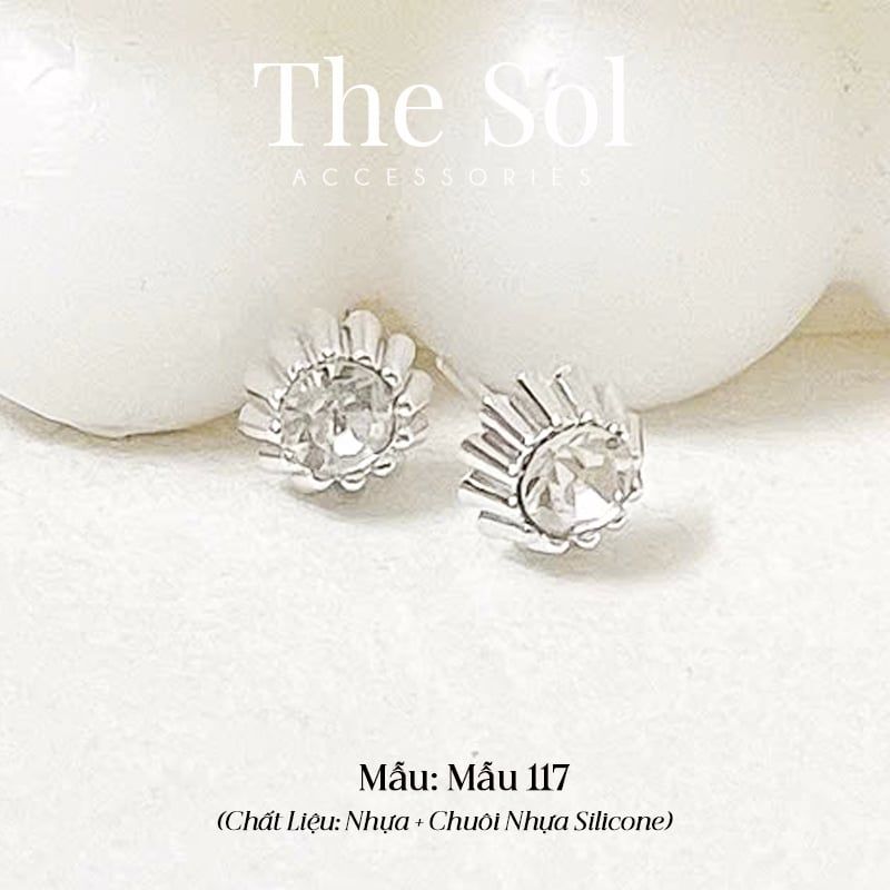  Bông Tai Nhựa 7K - BTN001 / BTN002 / BTN003 / BTN004 