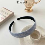  Cài Tóc Hàn Quốc Blue & Whitre Caro 