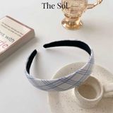  Cài Tóc Hàn Quốc Blue & Whitre Caro 