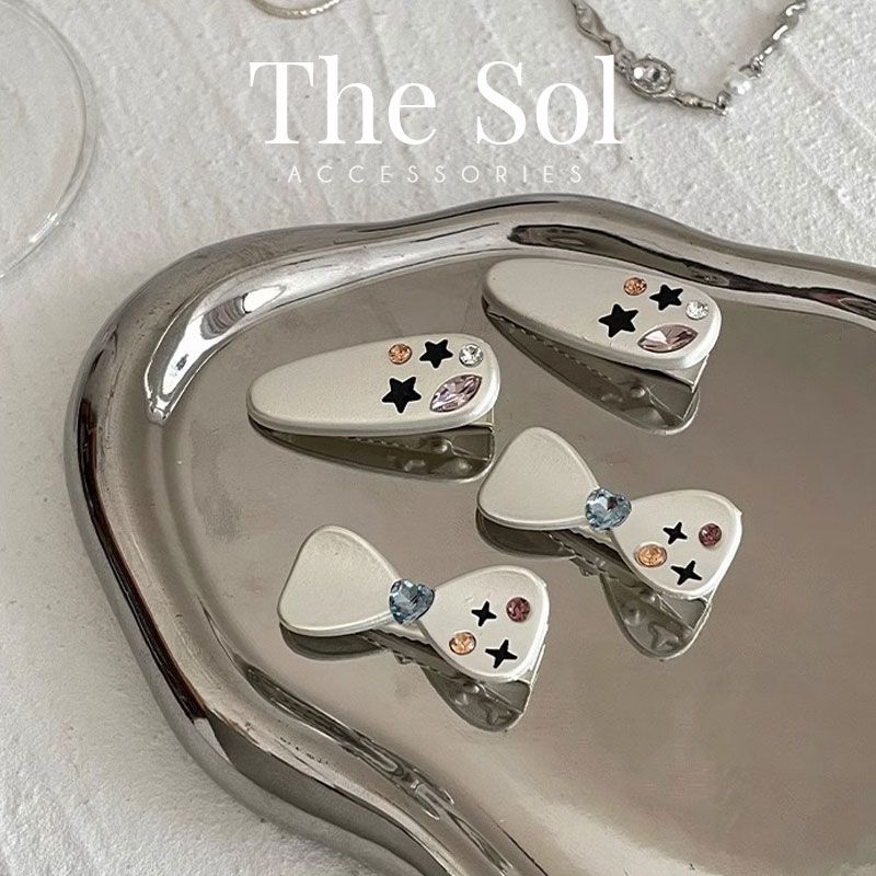  Kẹp Tóc Hàn Quốc Metal Y2K 