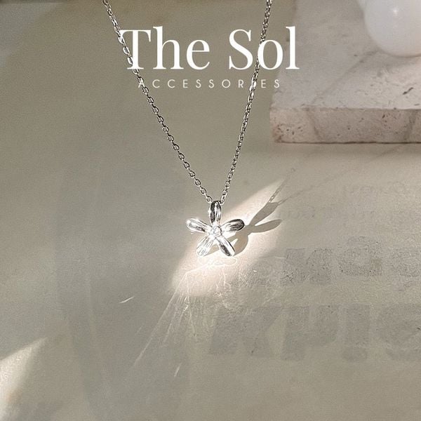  Dây Chuyền Bạc Apricot Blossom 