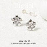  Bông Tai Nhựa 7K - BTN001 / BTN002 / BTN003 / BTN004 