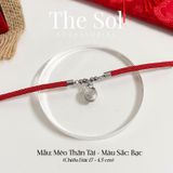  Lắc Tay Titan Lucky Cat In Red Rope - Mẫu 69 