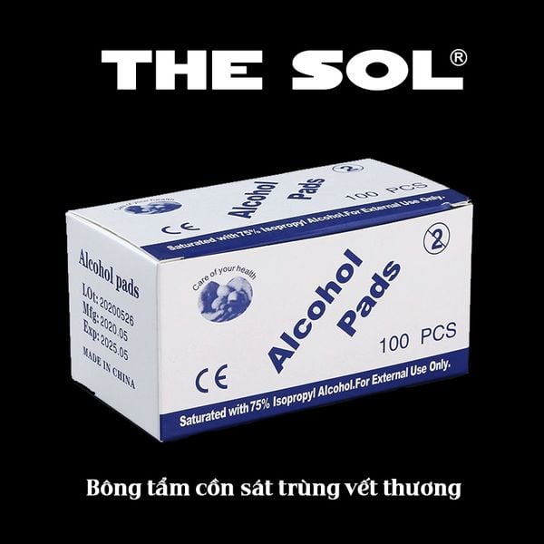  Bông Tẩm Cồn Sát Trùng Alcohol Pad 