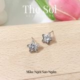  Bông Tai Titan Mini Dia Star 
