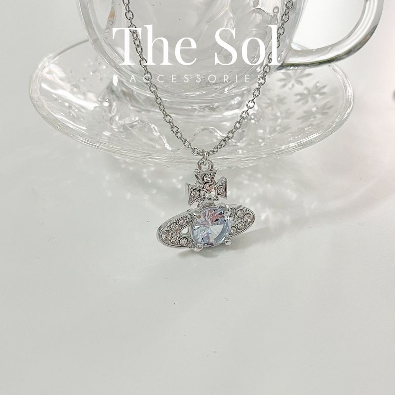  Dây Chuyền Hàn Quốc Blue Vivienne 