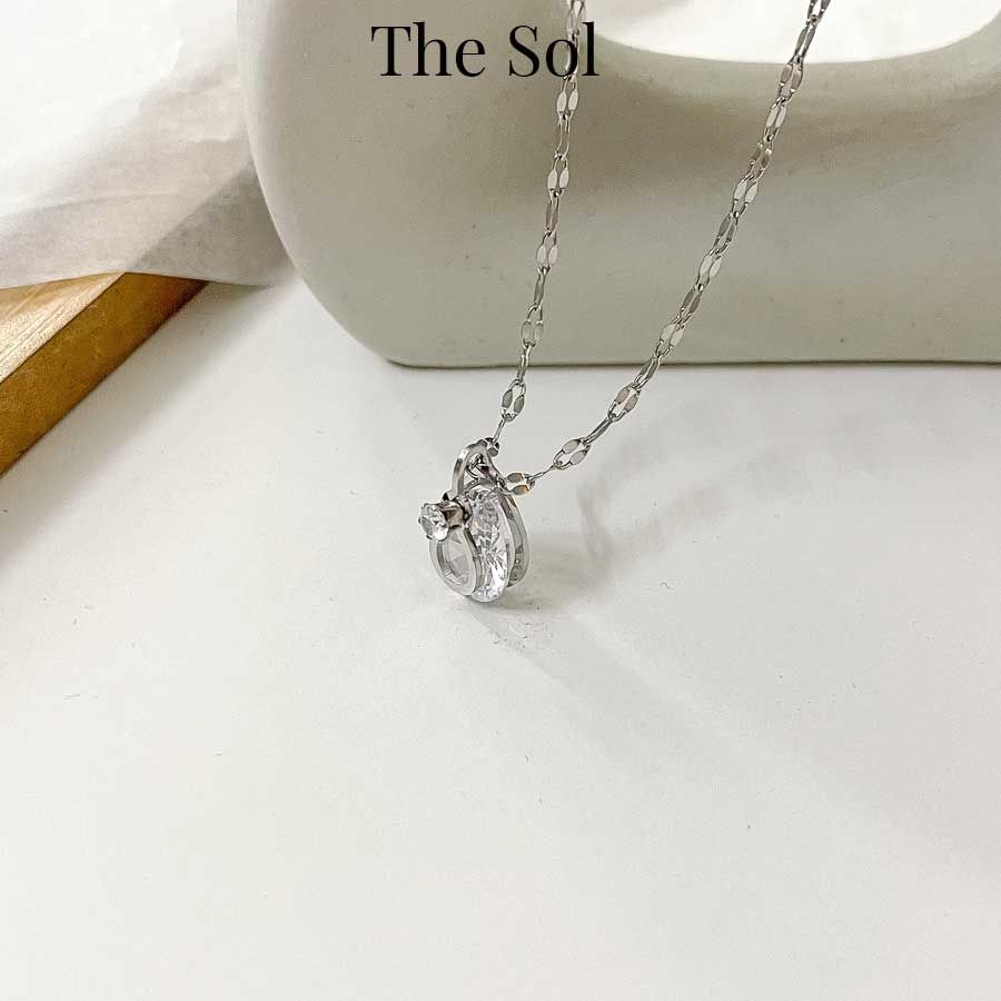  Dây Chuyền Titan Droplet Diamond 