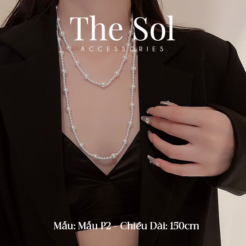  Dây Chuyền Ngọc Trai Long Pearl - Mẫu P2 