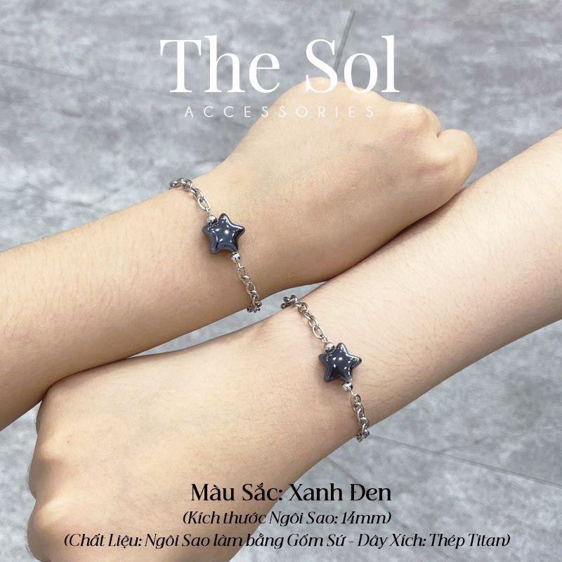  Lắc Tay Titan Couple Colour Star 