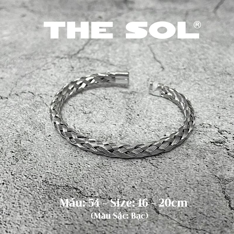  Vòng Tay Titan Unisex Metal Rope - Mẫu 54 