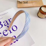  Cài Tóc Hàn Quốc Blue & Whitre Caro 