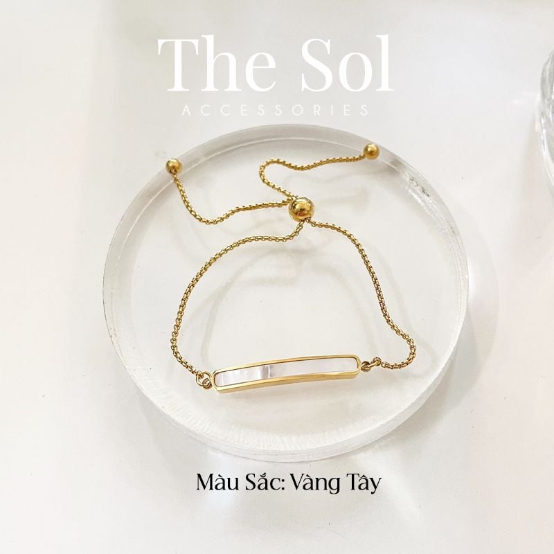  Lắc Tay Titan Dây Rút Conch Bar - Mẫu 17 