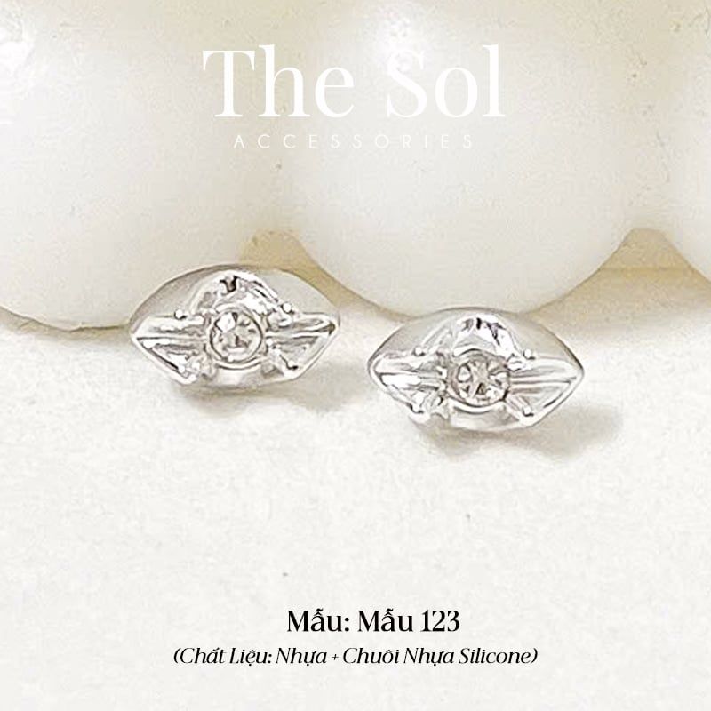  Bông Tai Nhựa 7K - BTN001 / BTN002 / BTN003 / BTN004 