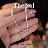  Lắc Tay Bạc Sphene Diamond 