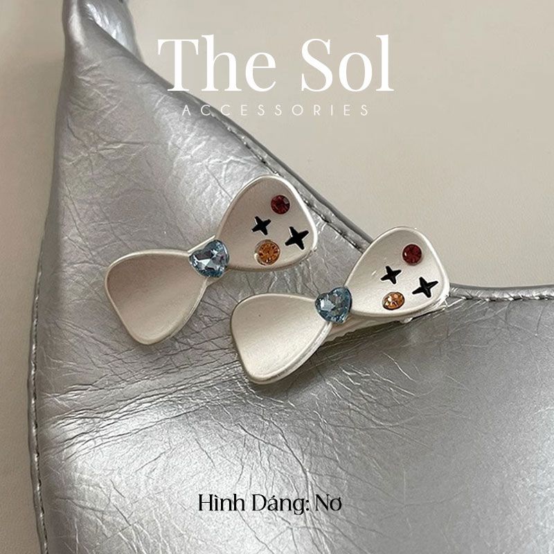  Kẹp Tóc Hàn Quốc Metal Y2K 