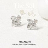  Bông Tai Nhựa 7K - BTN001 / BTN002 / BTN003 / BTN004 