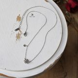  Dây Chuyền Titan Double Flowers - Mẫu 32 